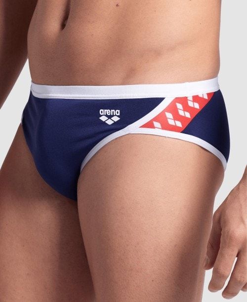 Arena Icons Brief Navy / White / Red Multicolor | 928460-AYX