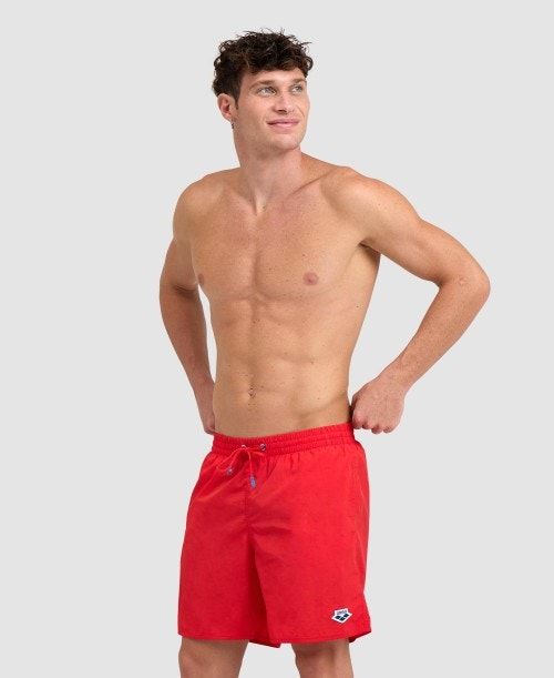 Arena Icons Solid Boxer Red | 324081-GOM