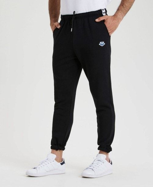 Arena Icons Solid Pant Black / White / Black | 875092-DGJ