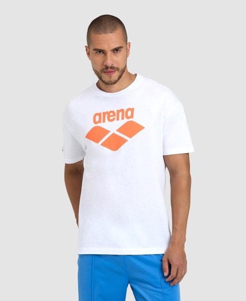 Arena Icons T-shirt White | 893651-MTI