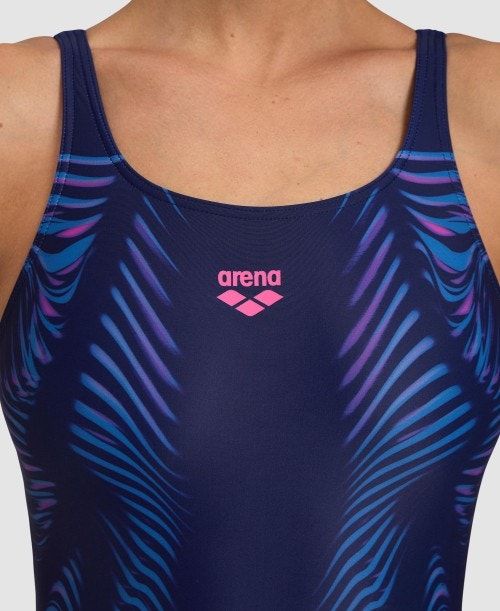 Arena Imprint U Back One Piece Multicolor | 561342-VJF