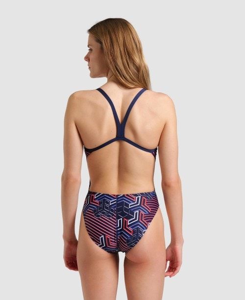 Arena Kikko Pro Challenge Back One Piece Navy | 508427-TDF