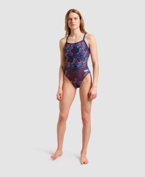 Arena Kikko Pro Challenge Back One Piece Navy | 508427-TDF