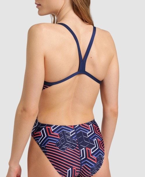 Arena Kikko Pro Challenge Back One Piece Navy | 508427-TDF