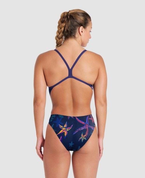 Arena Lydia Jacoby Capsule Collection Challenge Back - Starfish Multicolor | 604792-UJI