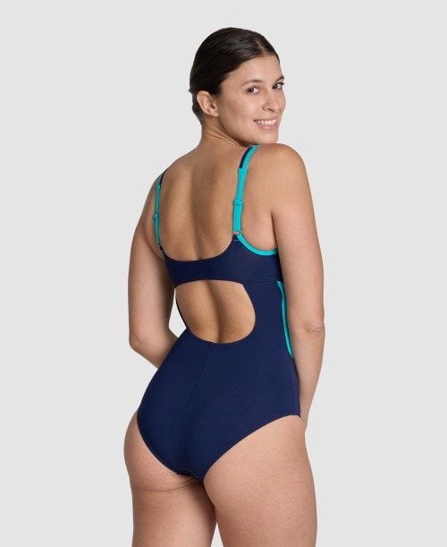 Arena Makimurax One Piece Navy / Green | 841067-NMH