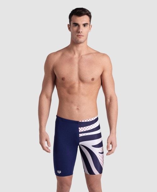 Arena Multi Stripes Swim Jammer Multicolor | 417256-DEQ