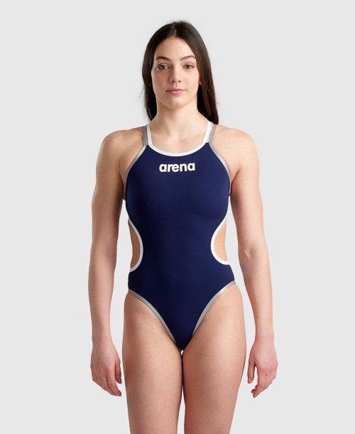 Arena One Double Cross Back One Piece Multicolor | 425609-GQX