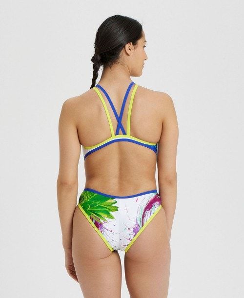 Arena One Double Cross Back One Piece Multicolor | 085692-SZI