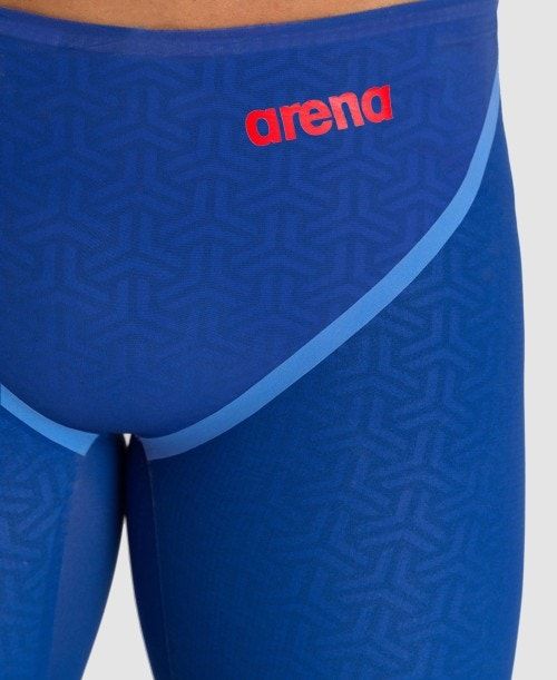 Arena Powerskin Carbon Glide Jammer Blue | 315746-WNY