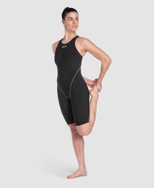 Arena Powerskin St Next Eco Open Back Black | 812607-UGJ