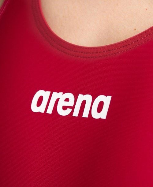 Arena Powerskin St Next Eco Open Back Deep Red | 103794-VTU