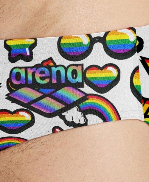 Arena Pride Print Of The Month Brief Multicolor | 692834-VTU