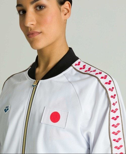 Arena Relax Iv Nations Team Jacket White | 712698-FPD