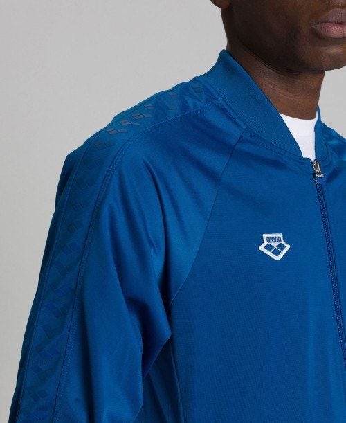 Arena Relax Iv Team Full-zip Jacket Blue | 283901-TLO