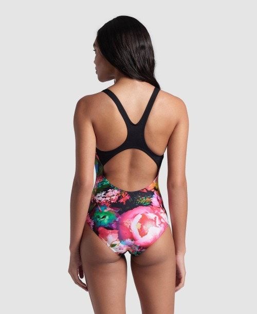 Arena Roseland Swim Pro Back Swimsuit Multicolor | 732806-PYK