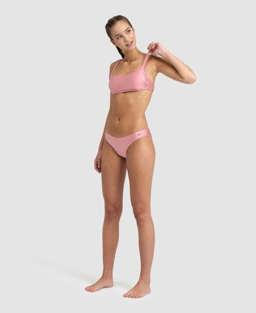 Arena Shila Bralette Bikini Pink | 560138-JCN