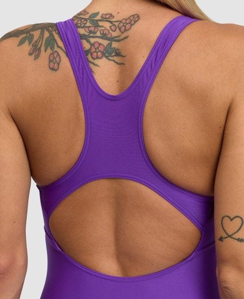 Arena Solid Control Pro Back One Piece Purple | 034591-WXV