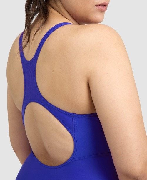 Arena Solid Control Pro Back Plus One Piece Blue | 793162-YZP