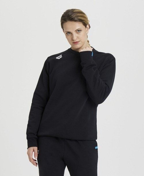 Arena Solid Crewneck Black | 184763-DLN