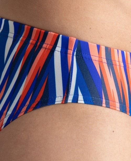 Arena Speed Stripes Brief Navy / Multicolor Red | 569307-HUI