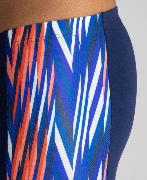 Arena Speed Stripes Jammer Navy / Multicolor Red | 106893-CST