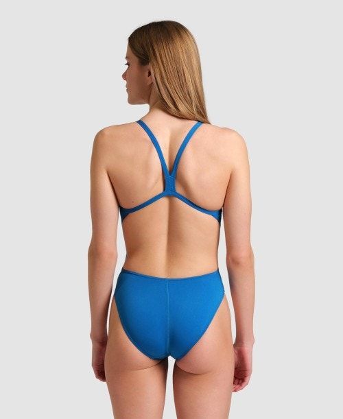 Arena Team Challenge Back One Piece Blue | 801542-QTU