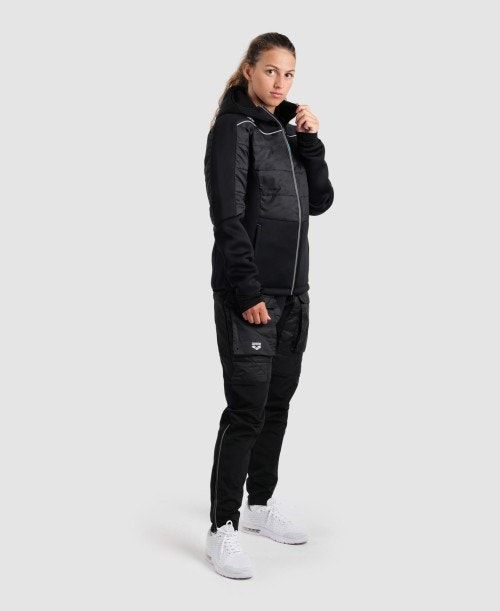 Arena Team Half-quilted Hooded Jacket Multicolor | 342807-PHU