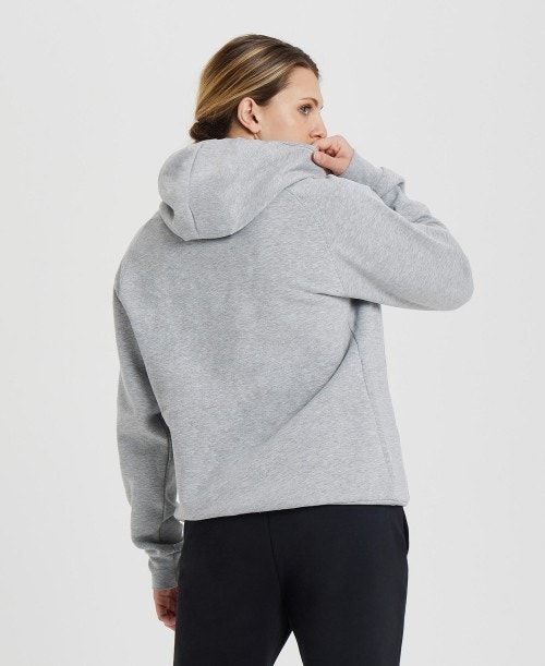 Arena Team Hooded Sweatshirt Panel Grey | 460391-BQW