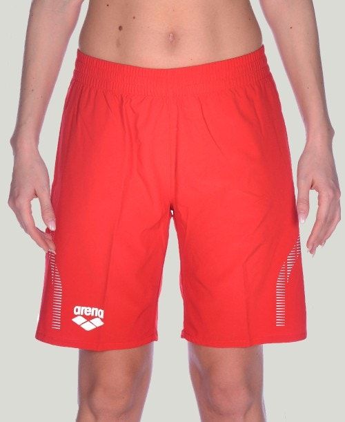 Arena Team Line Bermuda Short Red | 576139-CUM