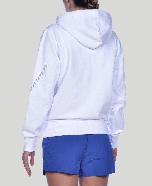 Arena Team Line Hooded Jacket White | 483519-GQB