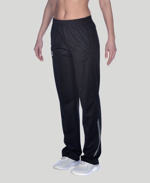 Arena Team Line Knitted Poly Pant Black | 047236-LEY