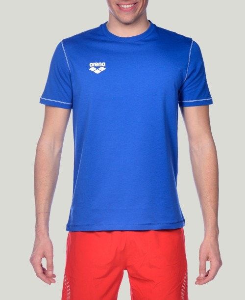 Arena Team Line Short Sleeve Tee Royal | 046192-MVI