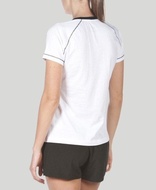 Arena Team Line Short Sleeve Tee White | 642897-QLX