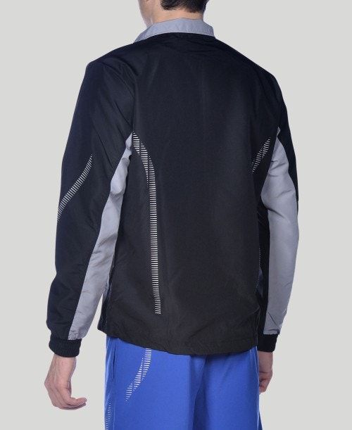 Arena Team Line Warm-up Jacket Black / Grey | 256801-JVR