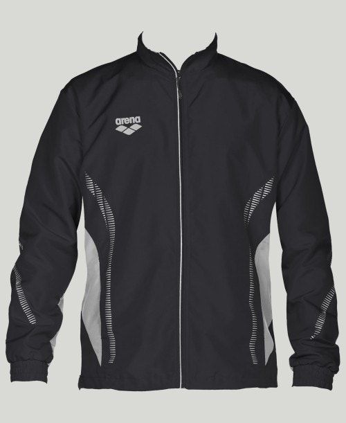 Arena Team Line Warm-up Jacket Black / Grey | 256801-JVR