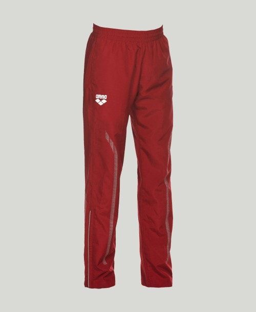 Arena Team Line Warm-up Pant Red | 196740-LVE