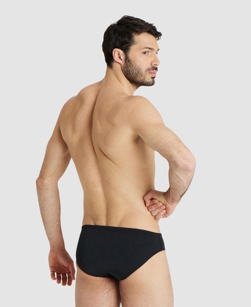 Arena Team Solid Brief Black / Gold | 697803-YVF