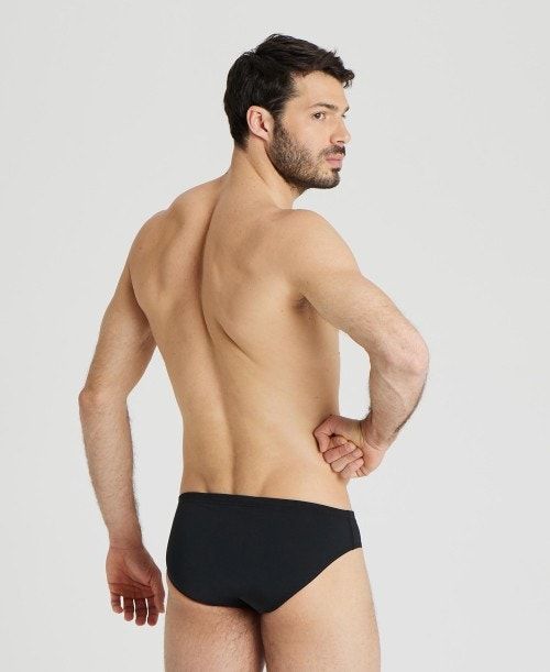 Arena Team Solid Brief Black / White | 751692-LGP