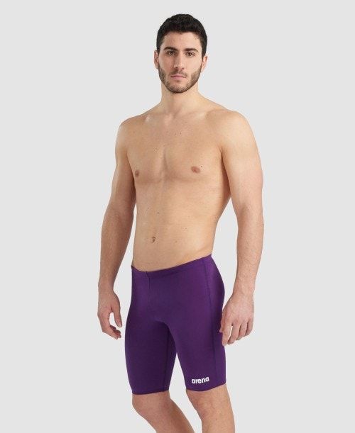 Arena Team Solid Jammer Purple / White | 217695-NJS