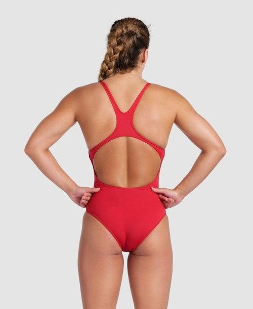 Arena Team Swim Pro Solid One Piece Red / White | 103568-FTI