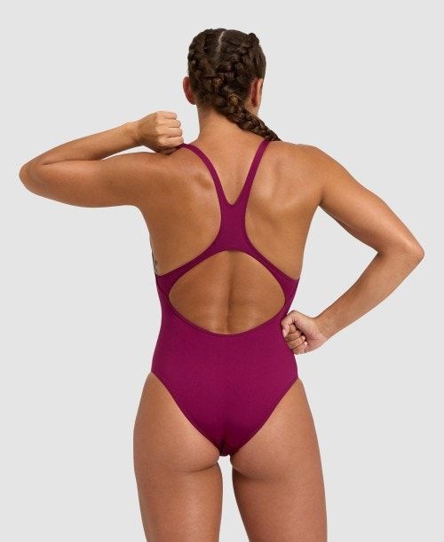 Arena Team Swim Pro Solid One Piece Red / White | 029871-VFL