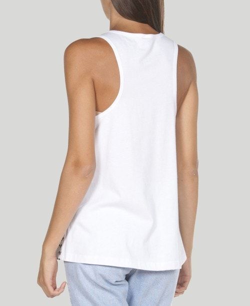 Arena Team Tank Top White / White / Black | 263415-TRY