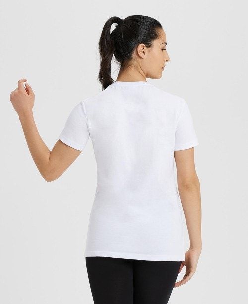 Arena Team T-shirt Panel White | 834961-KYD