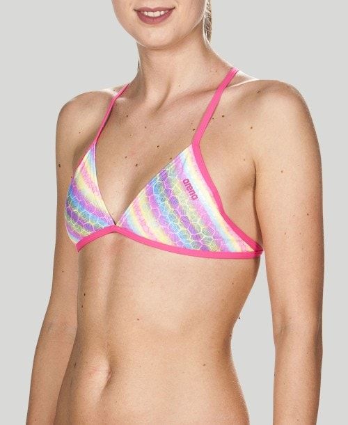 Arena Triangle Feel Top Rose | 402751-FVT