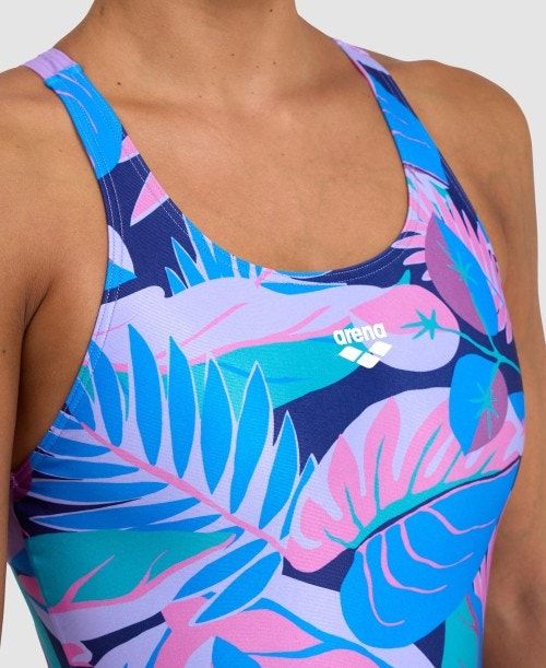 Arena Tropic Control Pro Back One Piece Multicolor | 978421-OHW