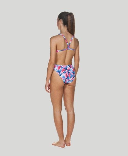 Arena Tropical Challenge Back - Maxlife Pink / White / Blue | 309714-NJI