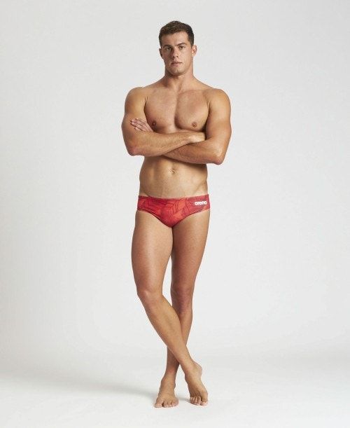 Arena Tropicals Brief Red / Red Multicolor | 632947-KMJ