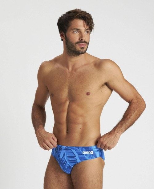 Arena Tropicals Brief Royal / Royal Multicolor | 389274-LWX