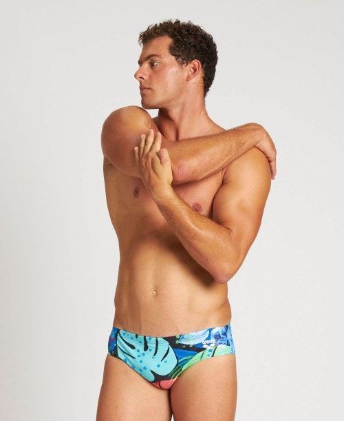 Arena Tropics Brief Black / Black Multicolor | 318925-VMQ